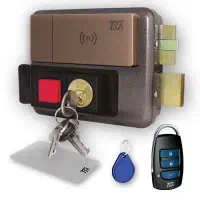 نصب قفل برقی حیاطی و آیفون تصویری