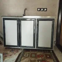 سینک ظرفشویی و کابینت