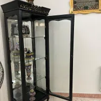 بوفه چوبی مشکی|بوفه، ویترین، کنسول|تهران, شاهد|دیوار