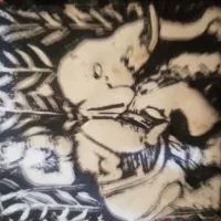 کتیبه سنگی قدیمی سرباز هخامنشی سوار بر فیل|کلکسیون اشیاء عتیقه|اصفهان, ولدان|دیوار