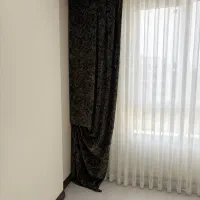 پرده کرپ ضخیم برای خونه عروس  بدون پیش پرداخت|پرده، رانر، رومیزی|مشهد, دانشجو|دیوار