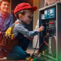 برقکاری صنعتی و ساختمانی،تاسیسات ژنراتور، ابزار ،