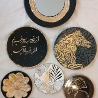 دیوارکوب سفالی