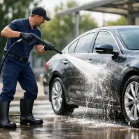 کارگر کارواش