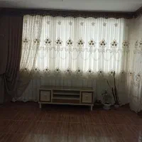 پرده تور گل برجسته و یالان مخمل طلا کوبی|پرده، رانر، رومیزی|ملایر, |دیوار