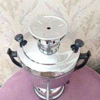 سماور گازی ۶لیتر آکبند برنز اصل تابناک قدیمی ضخیم|سماور، چایساز، قهوهساز|تبریز, |دیوار