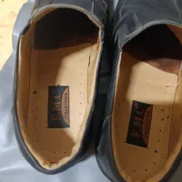 کمربند قدیمی چرم اصل.کفش چرم سایز۴۴|کیف، کفش، کمربند|بروجن, |دیوار