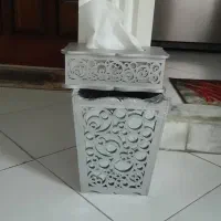 سطل زباله و جا دستمالی