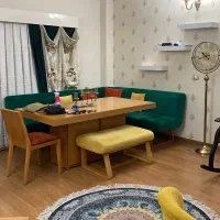 میز ناهارخوری ترک ۹نفره در حد نو