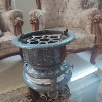 چراغ خوراک پزی دو فیتیله قدیمی|کلکسیون اشیاء عتیقه|اصفهان, طامه|دیوار