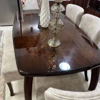 میز ناهار خوری ۶ نفره با نیمکت|میز و صندلی غذاخوری|ساری, |دیوار