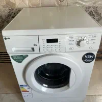 ماشین لباسشویی الجی ۸کیلویی سالم بشرط|ماشین لباسشویی و خشک‌کن لباس|بهارستان, |دیوار