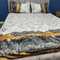 چندنیم ست ملحفه روتختی دونفره ویکنفره نو وآکبند