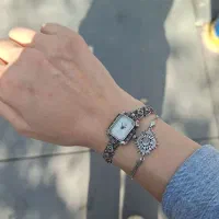 ساعت و دستبند و انگشتر نقره