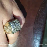 انگشتر مردانه طلا با برلیان اصل