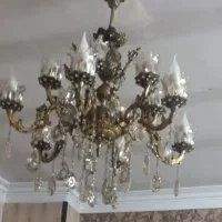 دو تا لوستر دوازده شاخه برنج