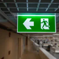 چراغ خروج (Exit) اضطراری دوطرفه|لامپ و چراغ|رباطکریم, رباطکریم|دیوار