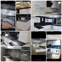 برچسب کابینت وسرویس بهداشتی و... با قابلیت شستشو|خدمات پیشه و مهارت|بجنورد, |دیوار