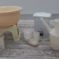 همه ی پلاستیکا باهم  دویست و پنجاه همه نو و تمیز