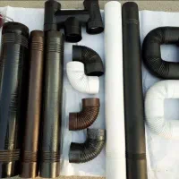 بخاری هیزمی نفتی لوله رنگی دودکش سماور زغالی