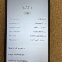 گوشی A21s خیلی سالم|موبایل|رودسر, |دیوار