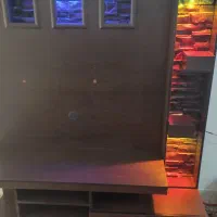 میزتلویزیون|میز تلویزیون|قم, مسجد امام حسن|دیوار