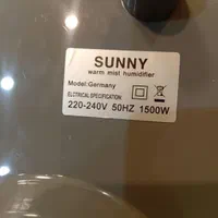 دستگاه بخور گرم SUNNY|آرایشی، بهداشتی، درمانی|تهران, فلسطین (میدان انقلاب)|دیوار