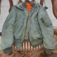 فروش کاپشن خلبانی امریکایی اصل . مارک اسکاویل .