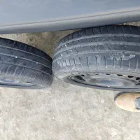 دو عدد رینگ و لاستیک