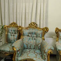 مبل استیل ۹ نفره|مبلمان خانگی و میز عسلی|هشتگرد, شهرک ریحانه|دیوار