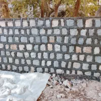 اجرای سنگ لاشه،مالون،خشت فرش،سنگ فرش،بلوک فرش|خدمات پیشه و مهارت|لردگان, |دیوار