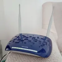 مودم وای فای دار دو آنتنه TP-LINK درحدنو /ADSL|مودم و تجهیزات شبکه|تهران, امامزاده حسن(ع)|دیوار