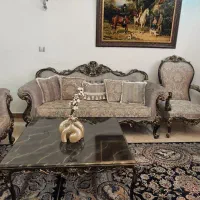 مبلمان کلاسیک ۸نفره با ناهارخوری خیلی شیک