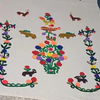 پرده ی سنتی هم شب یلدا ، رومیزی ،،تابلو|صنایع دستی و سایر لوازم تزئینی|نیشابور, شهرک رسولی|دیوار