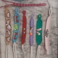 دستبند دوستی طرح دار