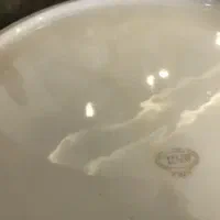 میوه خوری برنز دسته گندمی و چینی پایه کوتاه|ظروف سرو و پذیرایی|تهران, فاطمی|دیوار