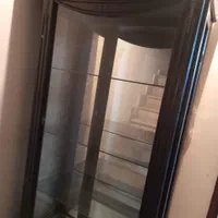 بوفه شیشه ای چوبی ۴ طبقه شیک و تمیز به فروش میرسد|بوفه، ویترین، کنسول|تهران, جی|دیوار
