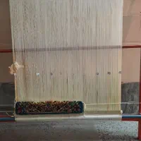 دار قالی چله کشی شده چرخشی