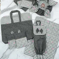 دوخت سرویس آشپز خانه با بهترین متریال|سفره، حوله، دستمال آشپزخانه|سمنان, |دیوار