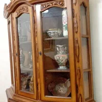 بوفه سه در چوب گردو اصل|بوفه، ویترین، کنسول|گرمدره, |دیوار