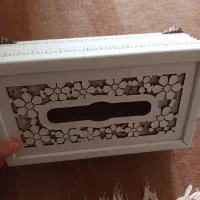 سطل آشغال و جای دستمال کاغذی