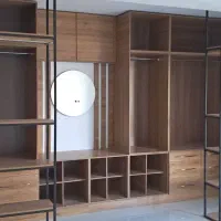 ساخت و تولید انواع کابینت و کمد دیواری و تی وی وال|جاکفشی، کمد، دراور|آزادشهر, |دیوار