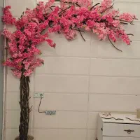 درختچه های شکوفه|گل مصنوعی|شیراز, گود عربان|دیوار