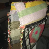 خورجین کوچیک دستباف خوشگل کم کار|گلیم، جاجیم، گبه|قم, سید معصوم|دیوار