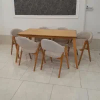 میزو صندلی غذاخوری مدل سالوادورصنایع چوبی معراج