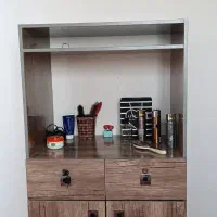 بوفه یا میز آرایش با دو کشوی ریلی بزرگ وجادار