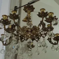 لوستر برنجی درحد نو