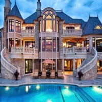 خانه ویلای دو طبقه
