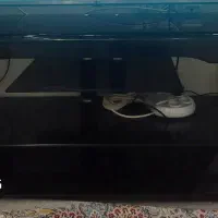 میز تلویزیون شیشه ای