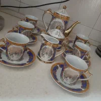 قهوه خوری چای خوری شیر قوری فنجان نعلبکی قدیمی|ظروف سرو و پذیرایی|تهران, شمیران‌نو|دیوار